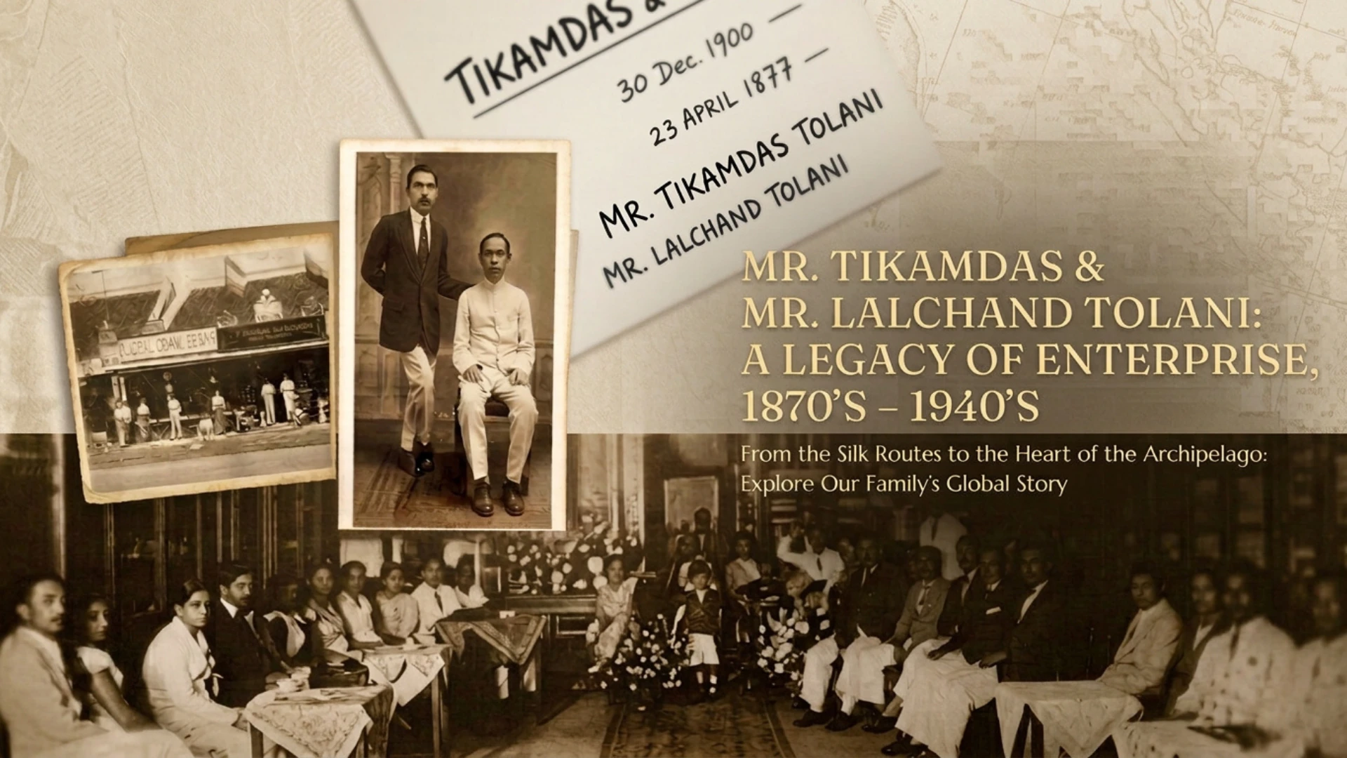 Tikamdas and Lalchand Tolani family archive
