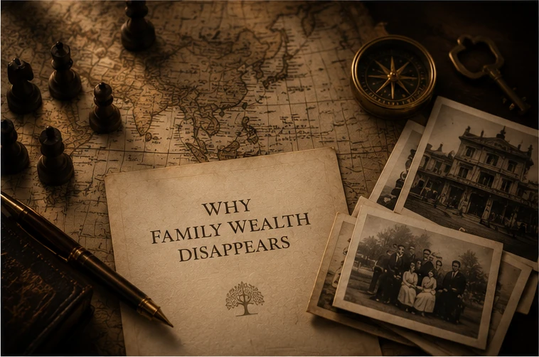 Why family wealth disappears