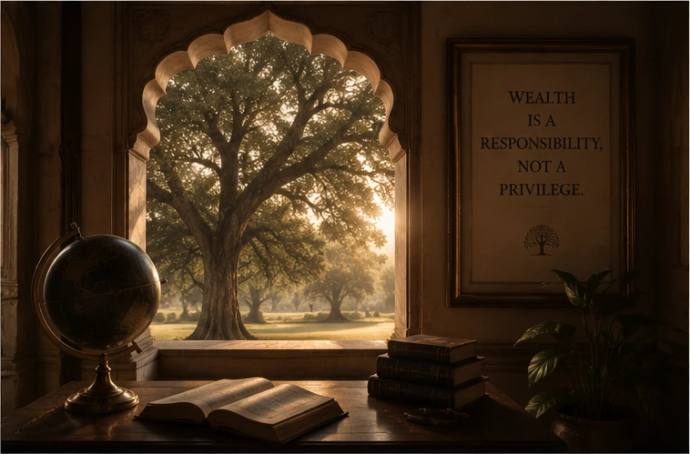Heritage tree and study visual