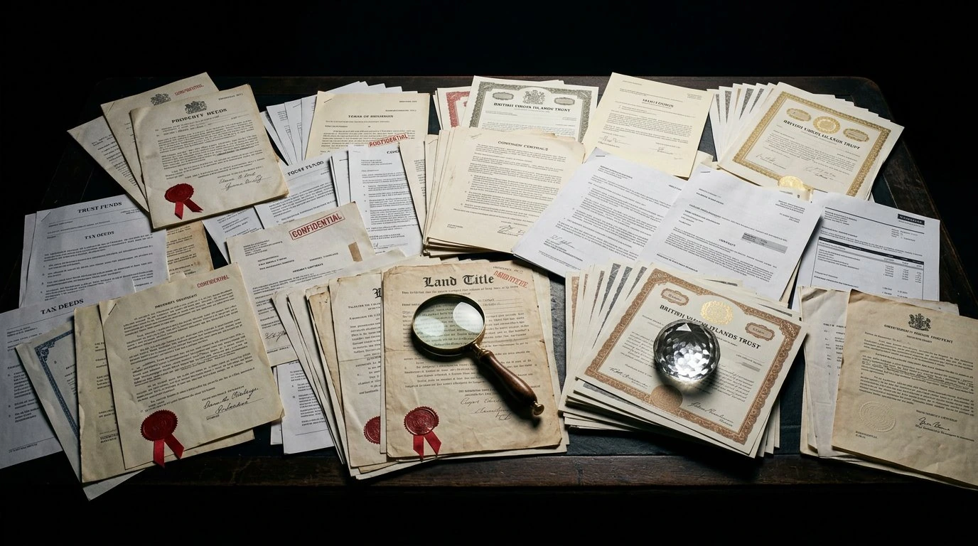 Documents used to diagnose complex family wealth