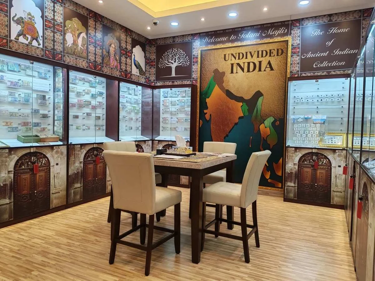 Indian collection room at Tolani Majlis